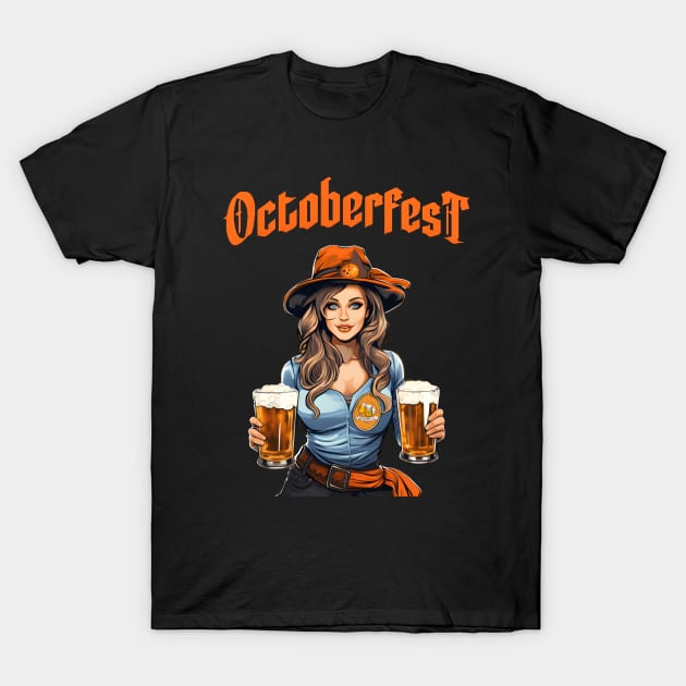 Octoberfest T-Shirt by TooplesArt